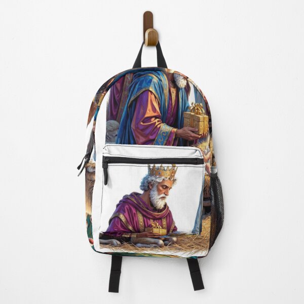 Item preview, Three Wise Men T-Shirt, Adoration Epiphany Art, Vibrant Gold Metallic Christmas Gift designed and sold by YMLux.