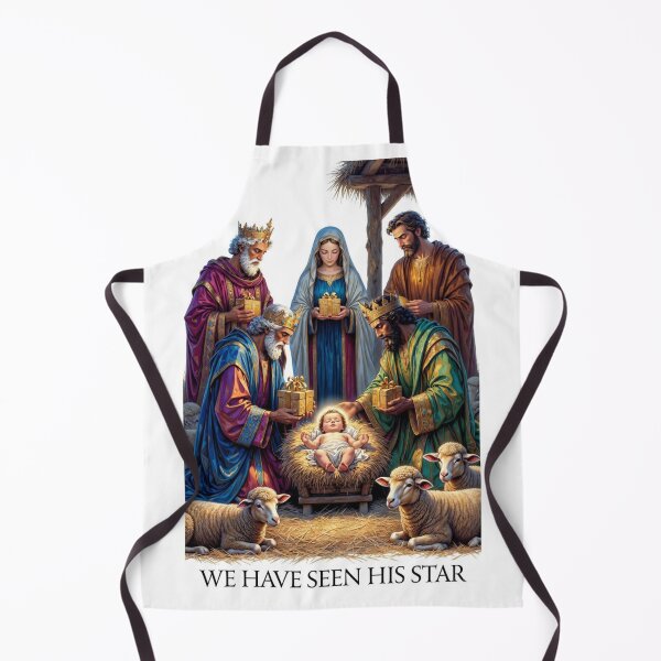 Item preview, Three Wise Men T-Shirt, Adoration Epiphany Art, Vibrant Gold Metallic Christmas Gift designed and sold by YMLux.