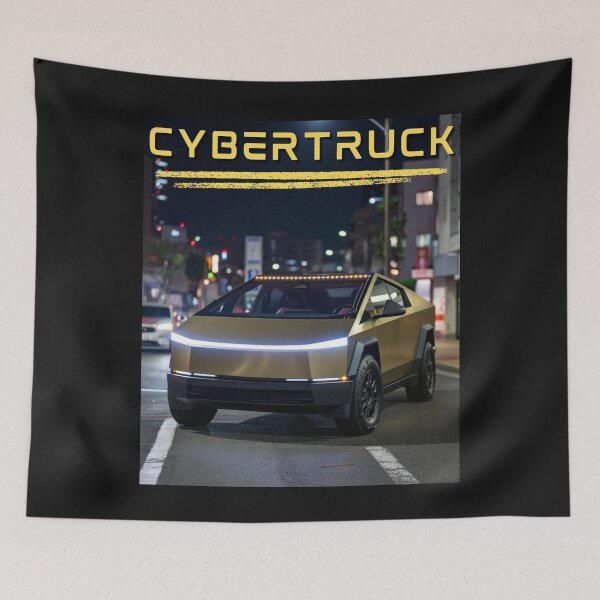 Item preview, cybertruck artwork designed and sold by TEEJAMBOREE.