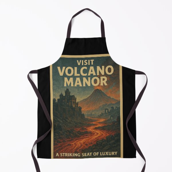 Item preview, Visit Volcano Manor — A Striking Seat of Luxury designed and sold by ChickenFund.