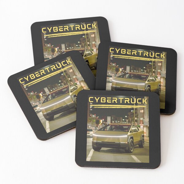 Item preview, cybertruck artwork designed and sold by TEEJAMBOREE.