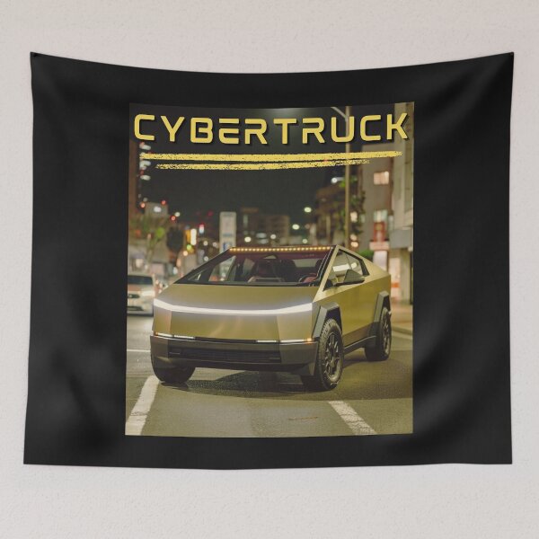 Item preview, cybertruck artwork designed and sold by TEEJAMBOREE.