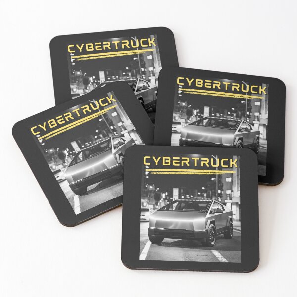 Artikelvorschau, Cybertruck-Kunstwerk entworfen und verkauft von TEEJAMBOREE.