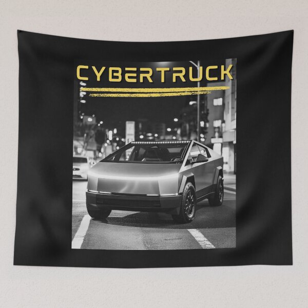 Item preview, cybertruck artwork designed and sold by TEEJAMBOREE.