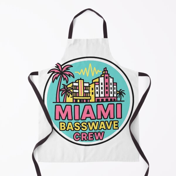 Item preview, Miami Basswave Crew – Retro Bass Music designed and sold by |TRSSHOP|.