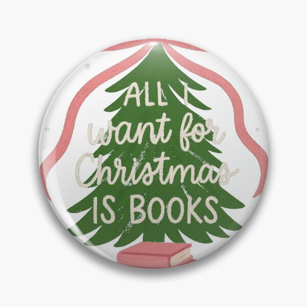 Item preview, All I want for Christmas is Books Aesthetic bookish illustration  designed and sold by Emeearts.