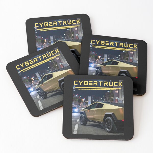 Item preview, cybertruck artwork designed and sold by TEEJAMBOREE.