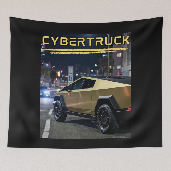 Item preview, cybertruck artwork designed and sold by TEEJAMBOREE.