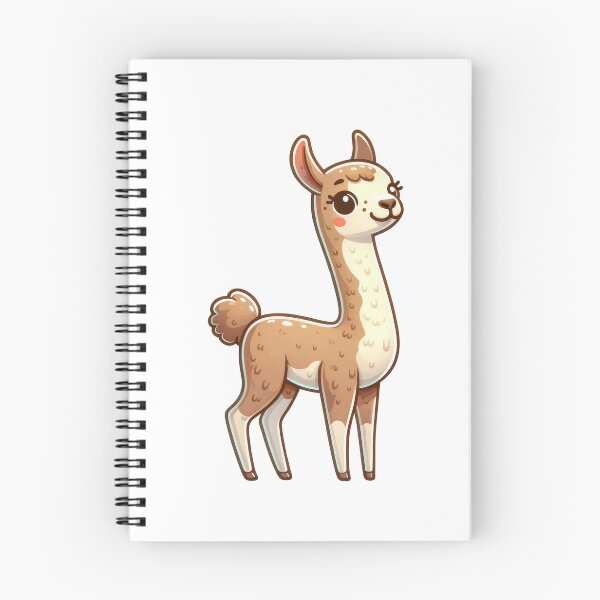 Item preview, Cute Vicuña Sticker – Adorable Andean Animal Art designed and sold by LunaPixelStudio.