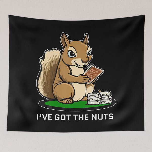 Item preview, Poker Pun I'Ve Got He Nuts - Squirrel Nut Hand designed and sold by TiffanyLucia.