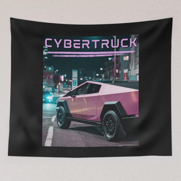 Item preview, cybertruck artwork designed and sold by TEEJAMBOREE.