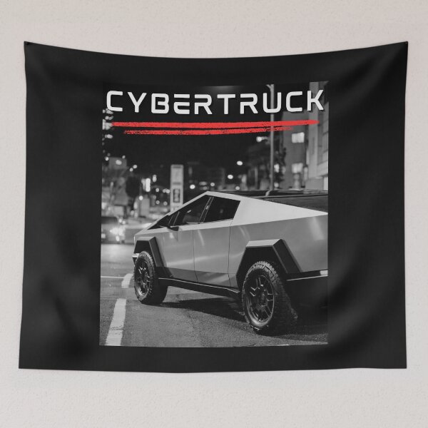 Item preview, cybertruck artwork designed and sold by TEEJAMBOREE.
