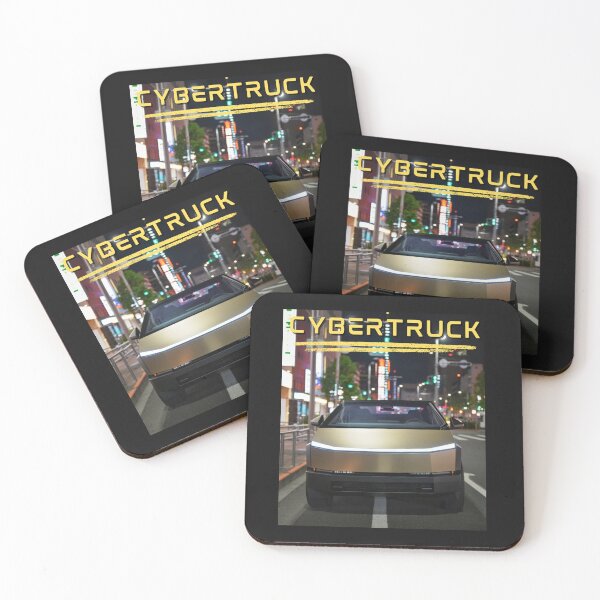 Item preview, cybertruck artwork designed and sold by TEEJAMBOREE.