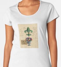 Fleur de Lis Women's Premium T-Shirt
