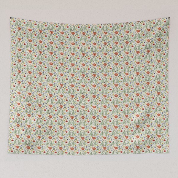 Item preview, Nature's Foliage: Seamless Watercolor Botanical Pattern designed and sold by TorLaiSeamless.