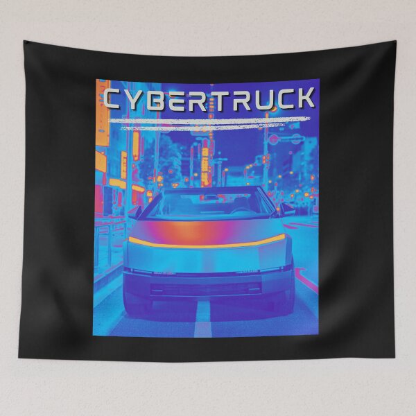 Item preview, cybertruck artwork designed and sold by TEEJAMBOREE.