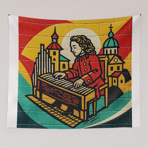 Item preview, The Organist  - The Bevilaqua original Ink variation designed and sold by Helios Be. Lavsh.