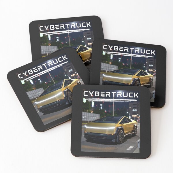 Item preview, cybertruck artwork designed and sold by TEEJAMBOREE.