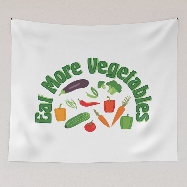 Item preview, Eat more vegetables colorful veggies designed and sold by Innet.
