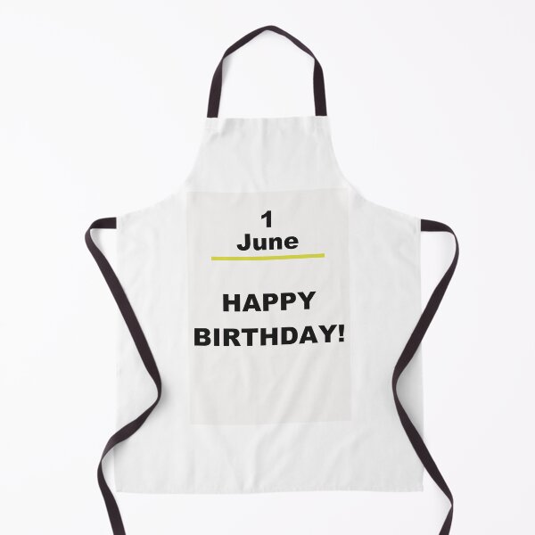Item preview, Minimalist Happy Birthday Design — June 1 designed and sold by ariksworld.