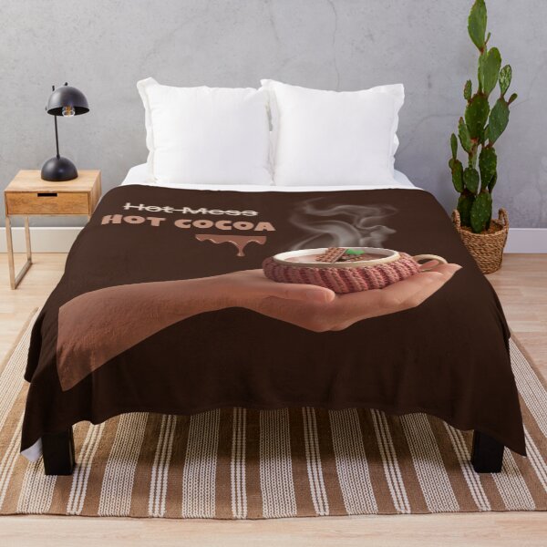 Item preview, Hot Mess to Hot Cocoa – Cozy Hand & Chocolate Cup Art designed and sold by Cheeniku.