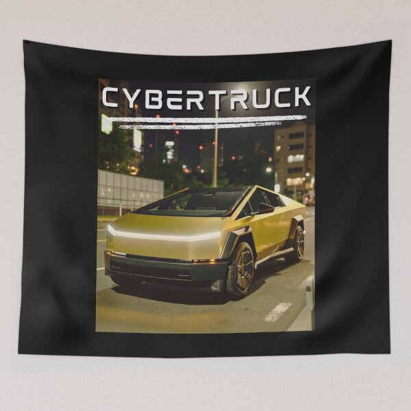 Item preview, cybertruck artwork designed and sold by TEEJAMBOREE.