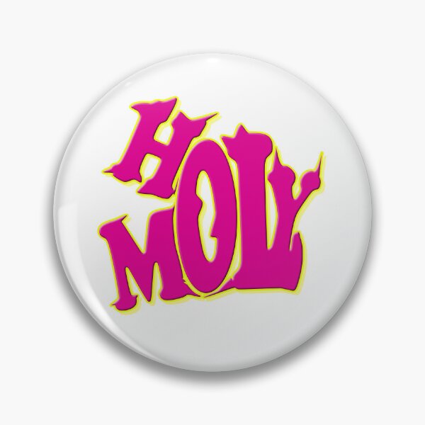 Item preview, Holy Moly Retro Pop Art text designed and sold by nerrowlia.