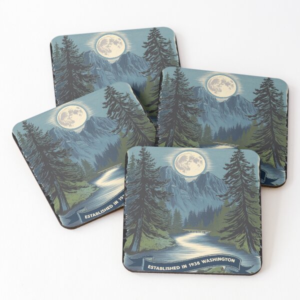 Item preview, Olympic National Park Mountain Washington National Park  designed and sold by KotexTemu.