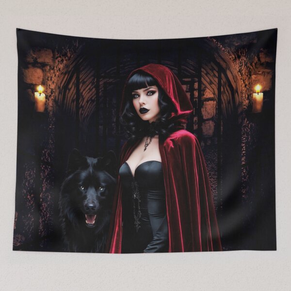 Item preview, vampire lady – gothic elegance – dark fantasy companion designed and sold by Traumrausch.