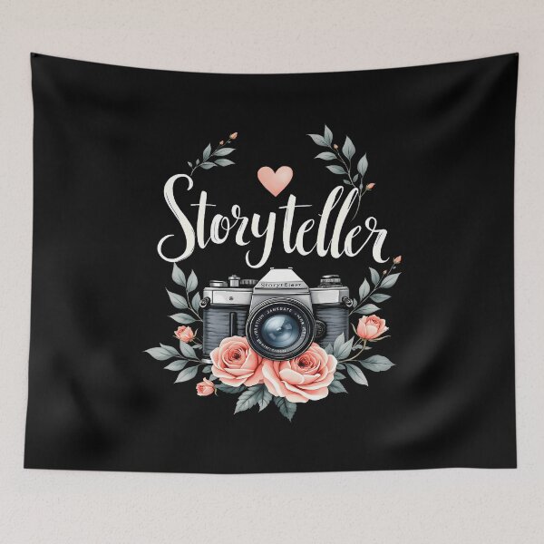 Item preview, Storyteller Floral Camera designed and sold by EricaMaude1.