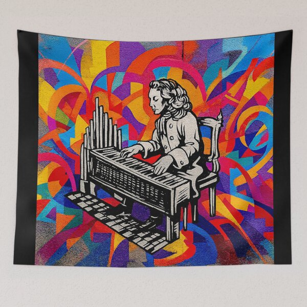 Item preview, The Organist  - The Bevilaqua original Ink variation#2 designed and sold by Helios Be. Lavsh.
