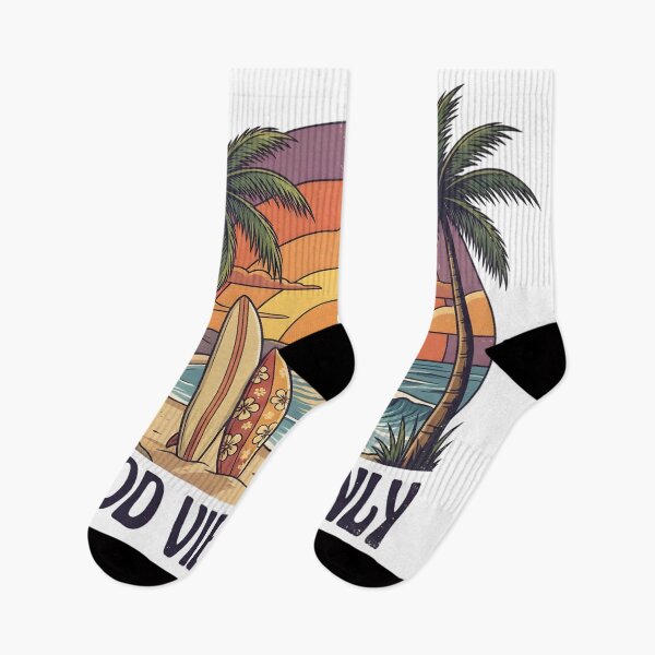 Item preview, Good Vibes Only Tropical Sunset Beach Design designed and sold by SoulenCify.
