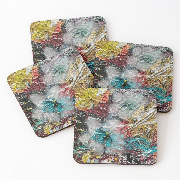 Item preview, Symphony of the Senses - Colorful Abstract Floral Design designed and sold by Susanna Schorr.