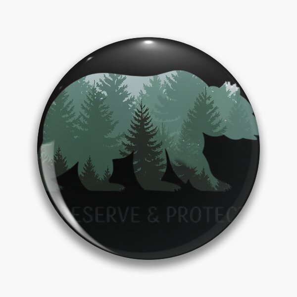 Item preview, Preserve & Protect Vintage National Park Bear designed and sold by KotexTemu.