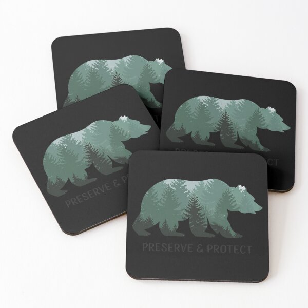 Item preview, Preserve & Protect Vintage National Park Bear designed and sold by KotexTemu.