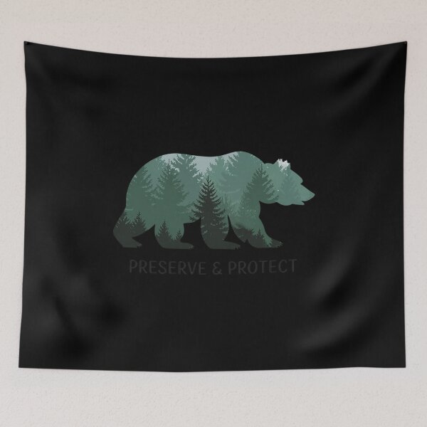 Item preview, Preserve & Protect Vintage National Park Bear designed and sold by KotexTemu.