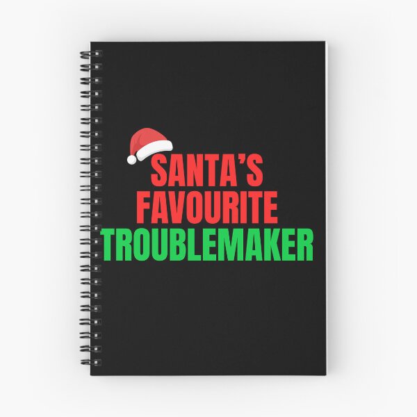 Item preview, Santa’s Favourite Troublemaker Funny Christmas Design designed and sold by UrbanFoxMerch.