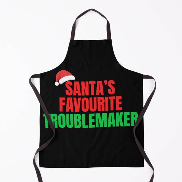 Item preview, Santa’s Favourite Troublemaker Funny Christmas Design designed and sold by UrbanFoxMerch.