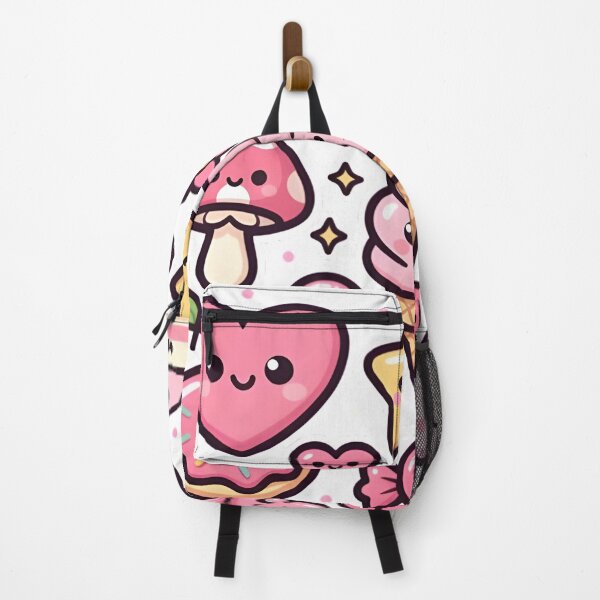 Item preview, Cute Pink Kawaii Dessert Sticker - Aesthetic Ice Cream Donut Cake Heart Graphics designed and sold by humblesoart.