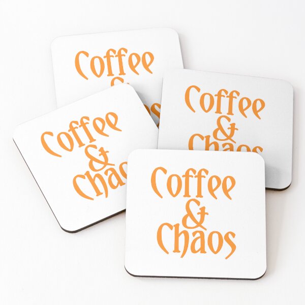 Item preview, Coffee and Chaos Funny Coffee Lover Quote T-Shirt designed and sold by Faali950.