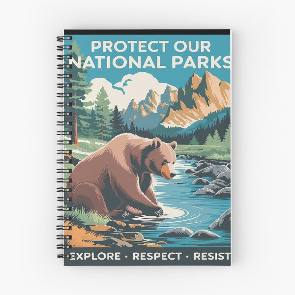 Item preview, Protect National Parks Bear Nature Conservation  designed and sold by KotexTemu.
