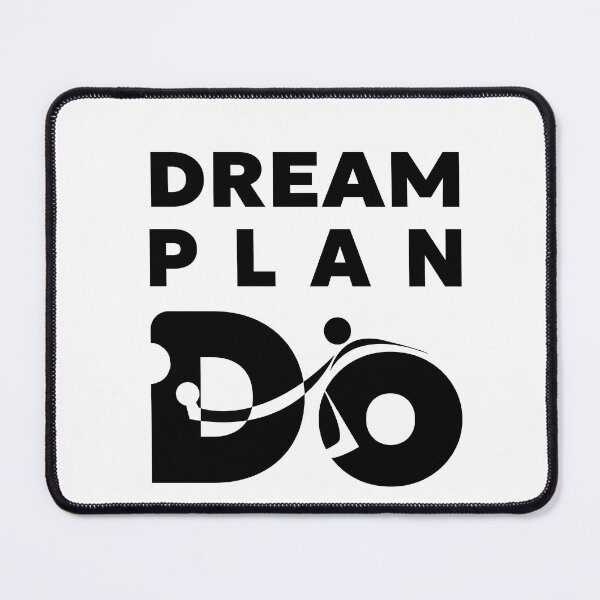 Item preview, Motorbike Art with Dream Plan Do Message designed and sold by Combat Skies.