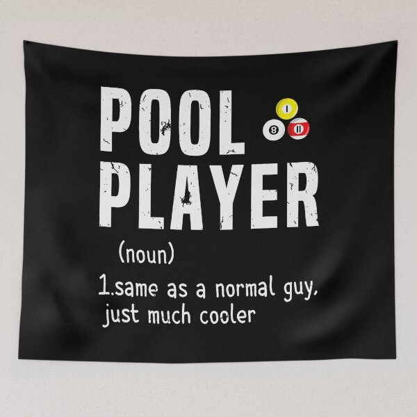 Item preview, Pool Player Definition Funny Billiards designed and sold by TiffanyLucia.