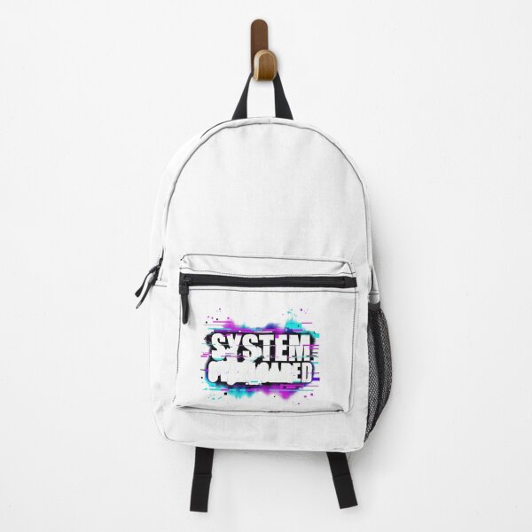 Item preview, SYSTEM OVERLOADED – Retro VHS Glitch Distortion Tee designed and sold by EcoArtTees.