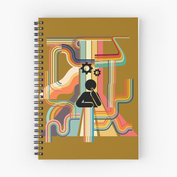 Item preview, Abstract Thinking Human - Searching for Direction in a Modern Technological World. designed and sold by LunaPrintCo.