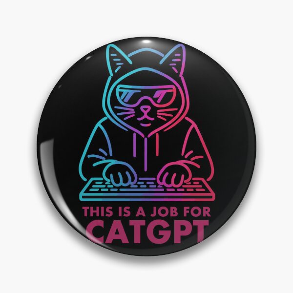 Item preview, CatGPT Keyboard Hustle designed and sold by ArtEmotionsImages.