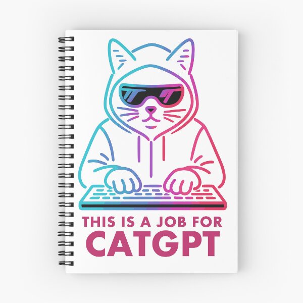 Item preview, CatGPT Keyboard Hustle designed and sold by ArtEmotionsImages.