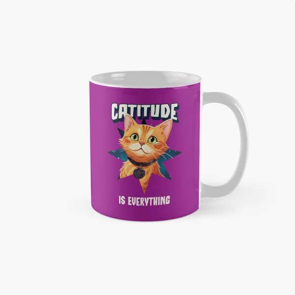 Item preview, Catitude Is Everything baby cats. designed and sold by "Vibe & Style Merch".