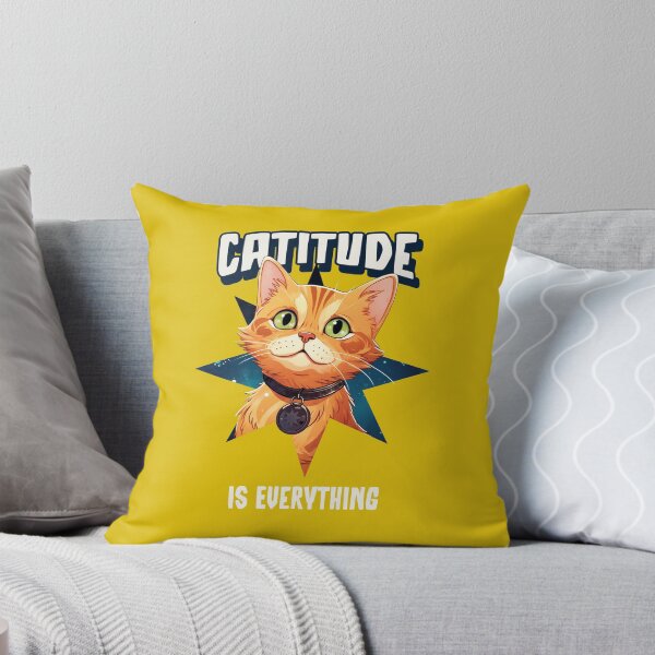 Item preview, Catitude Is Everything baby cats. designed and sold by "Vibe & Style Merch".