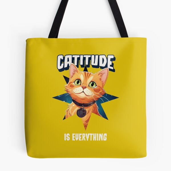 Item preview, Catitude Is Everything baby cats. designed and sold by "Vibe & Style Merch".